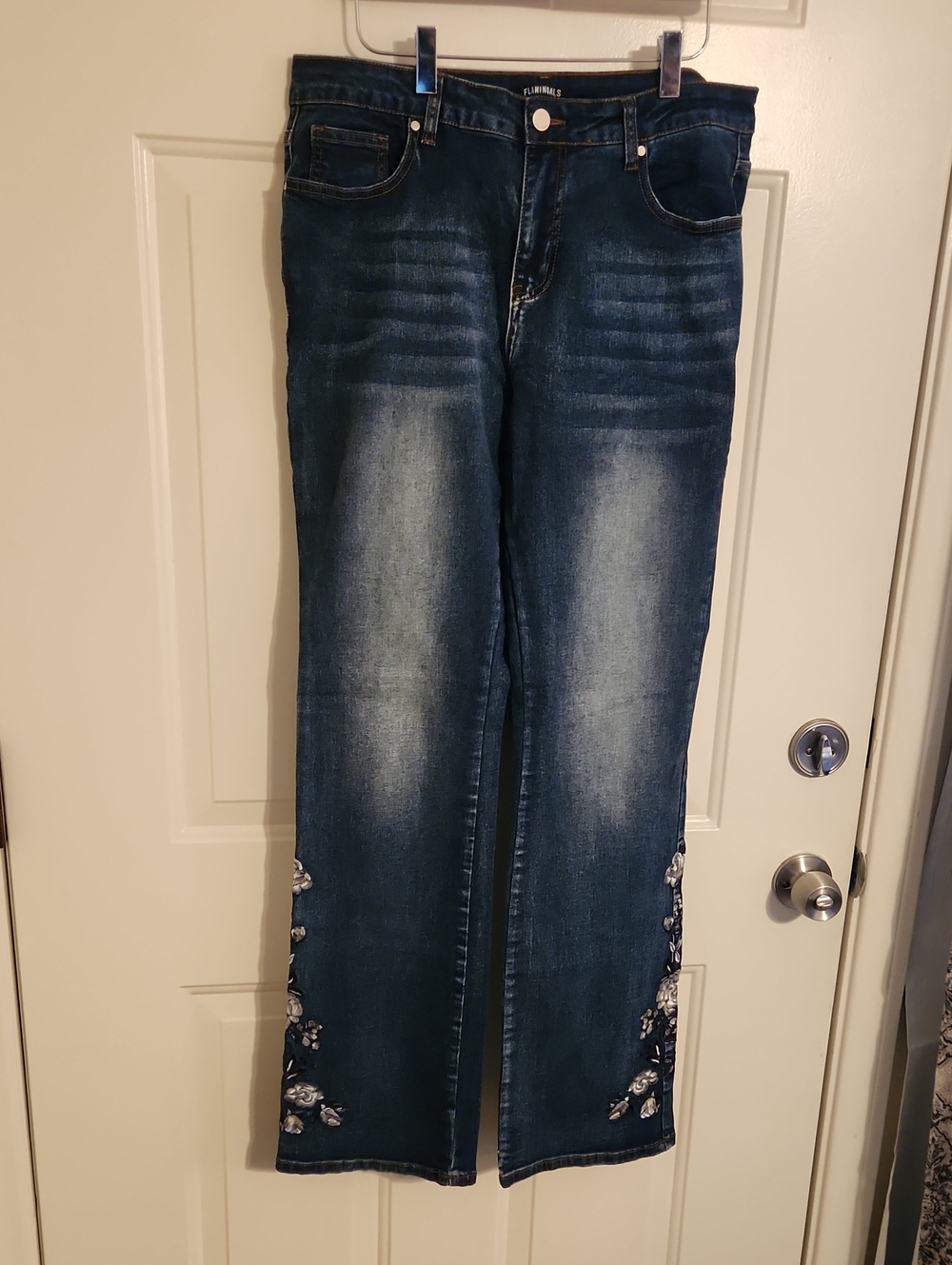 Women’s Embroidered Boot Cut Jeans